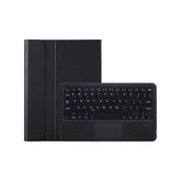 AM18-AS Tri-color Backlight Bluetooth Keyboard Leather Case with Touchpad